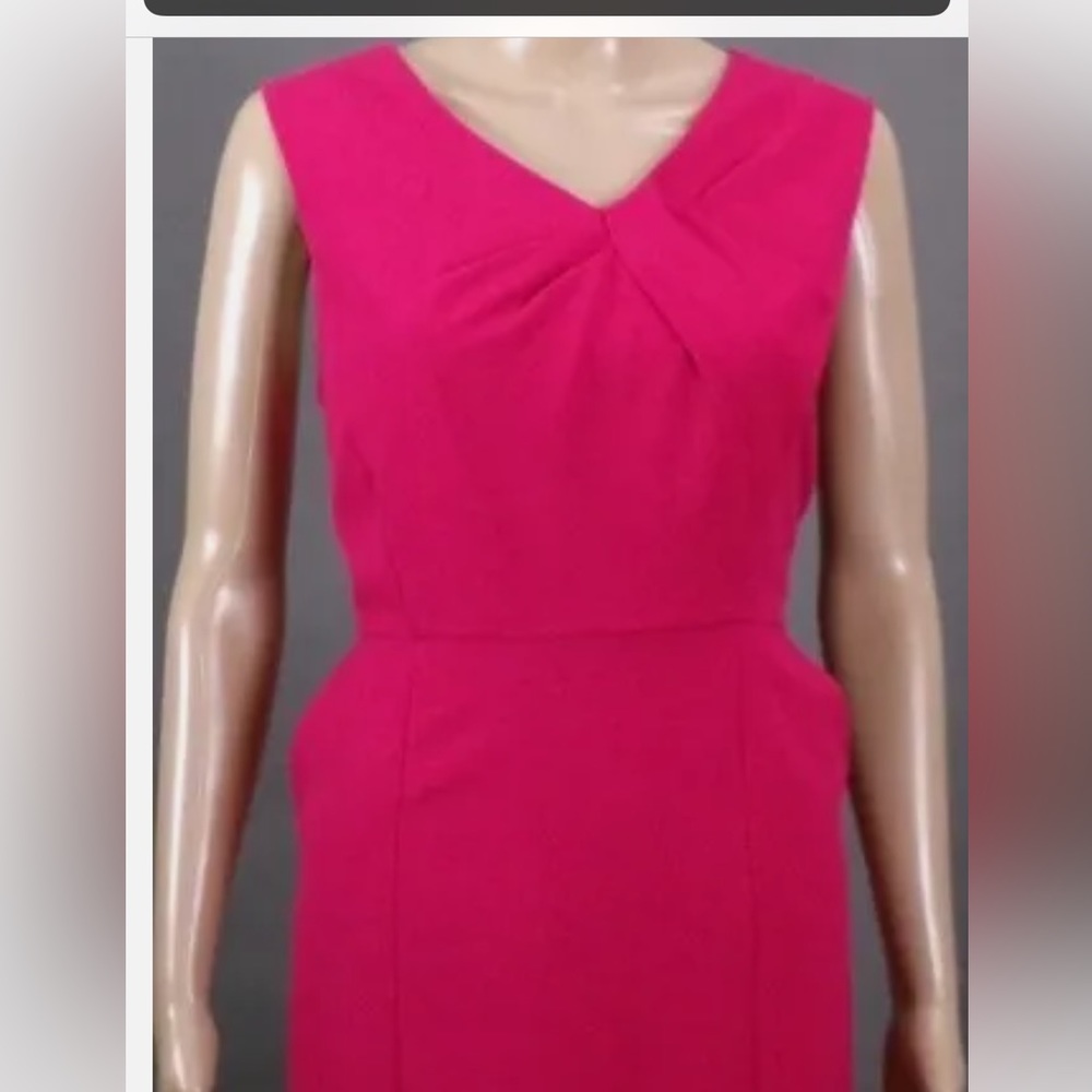 Fuchsia New York Company Sheath Dress with pockets